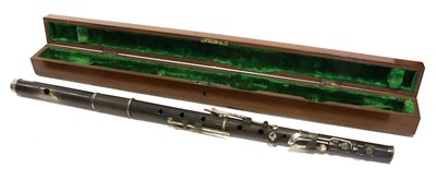 Lot 45 - Wooden Flute By Rudall & Rose C1838