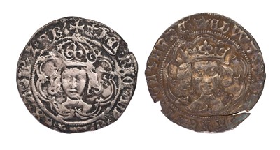 Lot 29 - 2x Hammered Groats, comprising; Edward IV,...