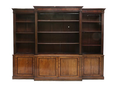 Lot 303 - A Regency Mahogany, Ebony and Boxwood-Strung...