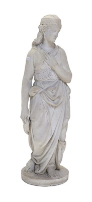Lot 125 - Italian School (19th century): A White Marble...