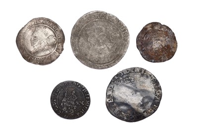 Lot 37 - 5x Assorted Hammered Coins; comprising; Mary,...