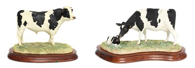 Lot 133 - Border Fine Arts 'Holstein Friesian Cow and...