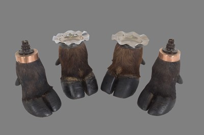 Lot 182 - Animal Furniture: A Group of Four Mounted Cape...
