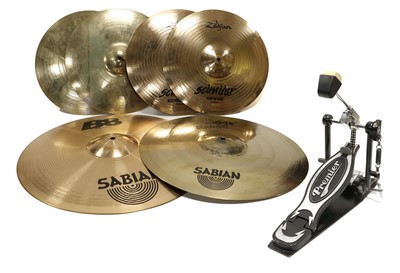 Lot 61 - Zildjian Hi-Hat Cymbals (Pair)