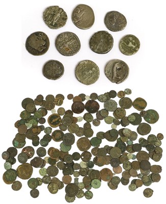 Lot 14 - Mixed Roman Imperial Coinage, approx. 260+...