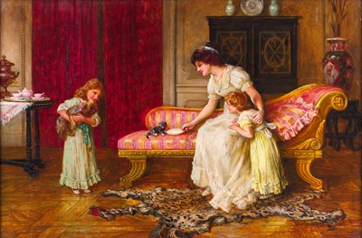 Lot 1132 - Sydney Muschamp (1851-1929) A New Addition to...
