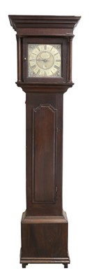 Lot 183 - An Oak Thirty Hour Single Handed Longcase...