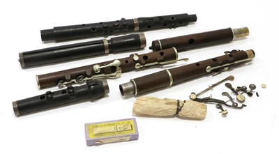 Lot 46 - Wooden Flute By Wilm. Heny Potter