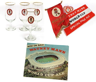 Lot 3086 - 1966 World Cup Watney's Pale Ale Group