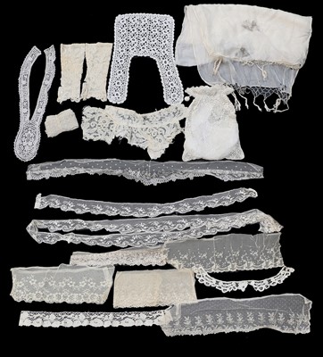 Lot 2036 - Decorative Lace and Accessories comprising an...