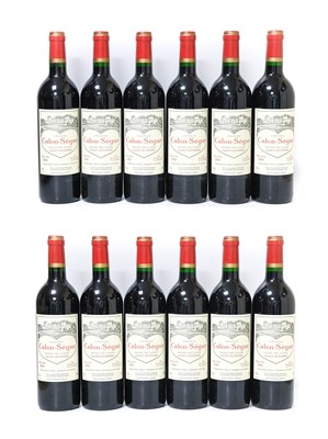 Lot 21 - Château Calon-Sègur Grand Cru Classe 2000,...
