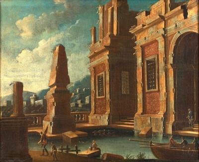 Lot 1107 - Manner of Viviano Codazzi (c.1606-1670)...