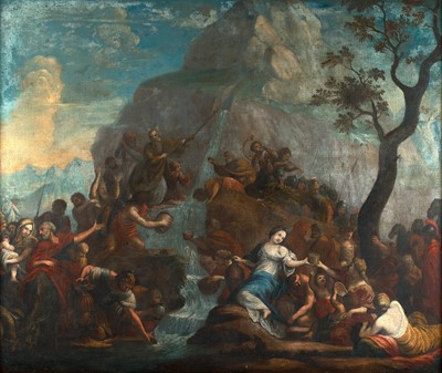 Lot 1146 - Continental School (18th century) Moses...