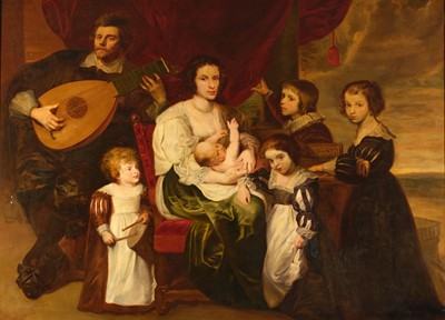 Lot 1149 - Follower of Sir Anthony Van Dyck (1599-1641)...