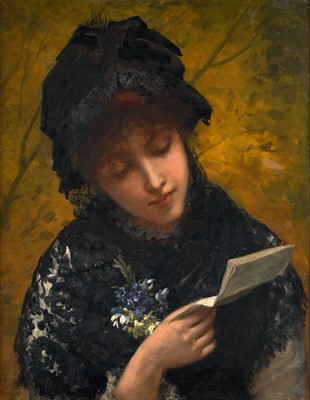 Lot 1167 - William Oliver (1823-1901) The Love Letter...