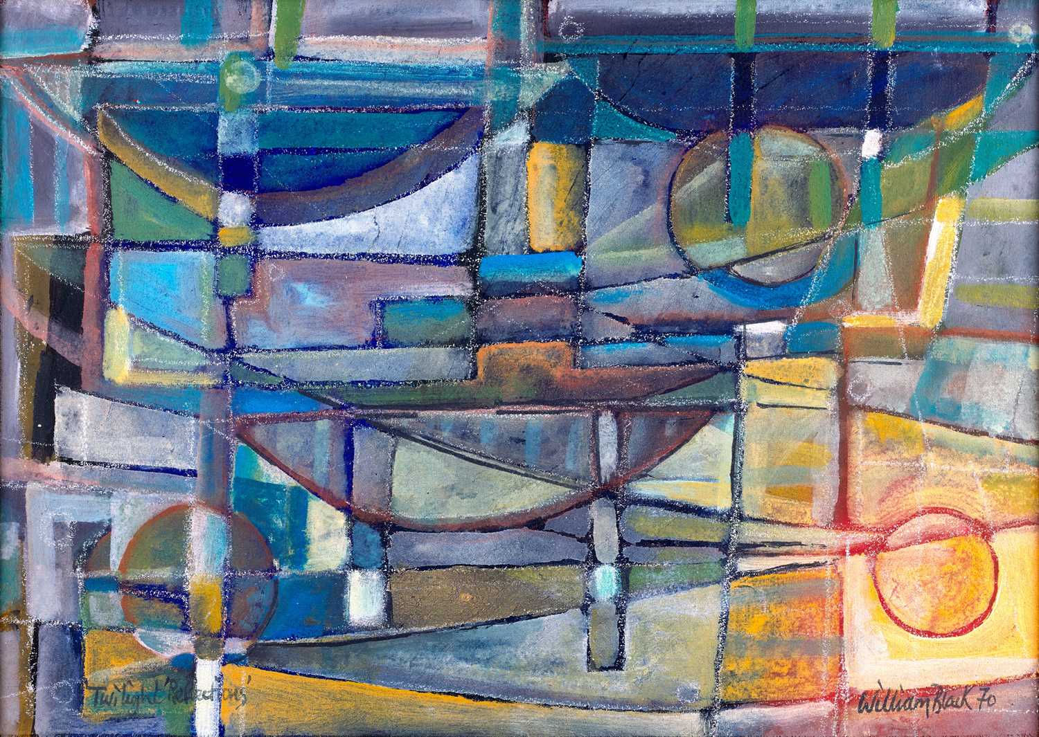 Lot 555 - William Black (20th Century) "Twilight...
