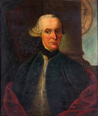 Lot 1160 - British School (18th Century) Portrait of John...