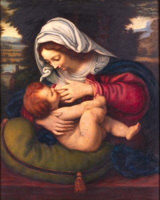 Lot 1136 - After Andrea Solario (1460-1522) Italian...