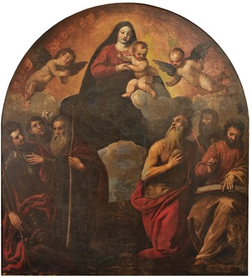 Lot 1141 - Circle of Jacopo Negretti, called Palma Il...