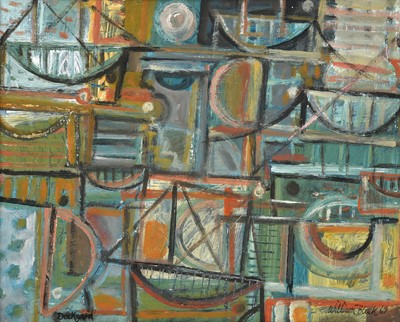 Lot 559 - William Black (Contemporary) "Dockyard" Signed,...