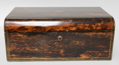 Lot 186 - A 19th Century Coromandel Writing Slope