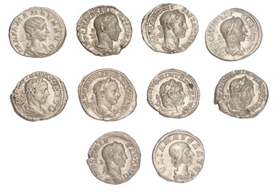 Lot 7 - 10x Roman Imperial Denarii, all 3rd-century...