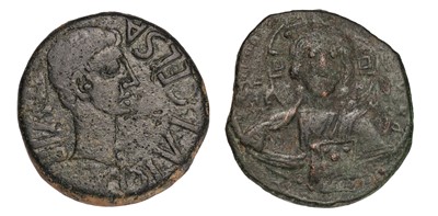 Lot 9 - Roman Provincial, Augustus, Spain, Celsa, AE...