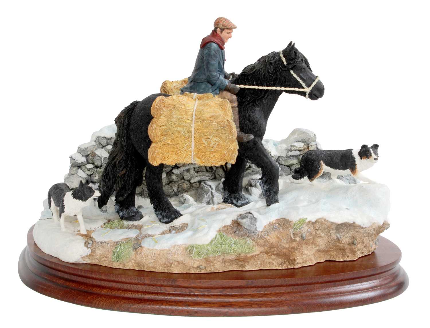 Lot 60 - Border Fine Arts 'Carrying Burdens' (Pony,...
