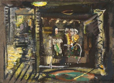 Lot 656 - Anthony Whishaw RA (b.1930) "Painting King and...