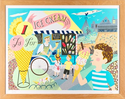 Lot 652 - Emily Sutton (Contemporary) "I is for Ice...
