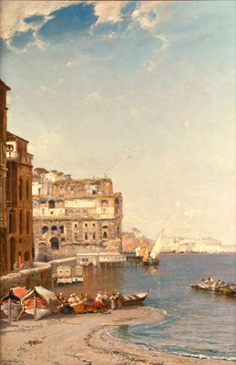 Lot 1114 - Arthur Joseph Meadows (1843-1907) Naples...