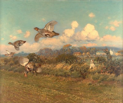 Lot 1068 - William Woodhouse (1857-1939) Partridge...