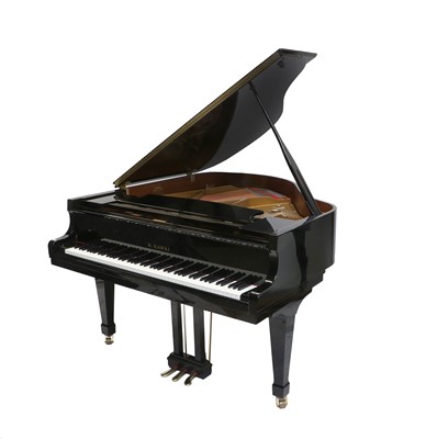 Lot 190 - Kawai: A 5ft5in RX-1 Black Gloss Baby Grand...