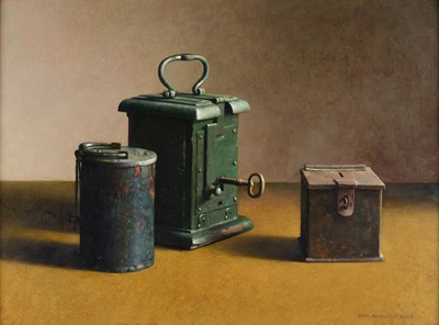 Lot 1172 - Henk Helmantel (b.1945) Dutch Still life with...