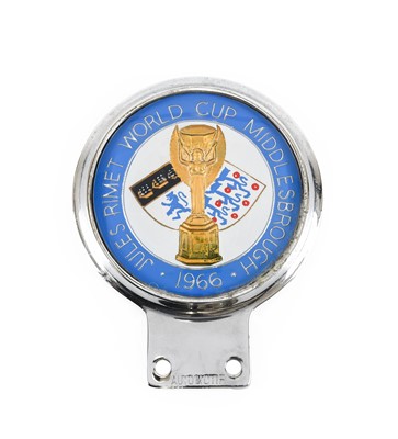 Lot 3082 - 1966 World Cup Middlesbrough Automotive Badge