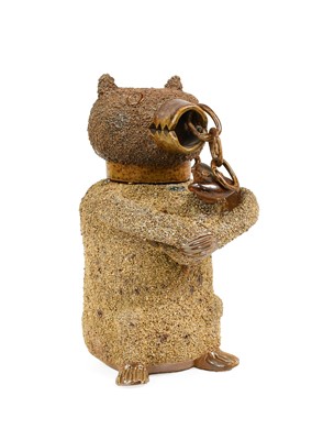 Lot 77 - A Nottingham Brown Salt-Glaze Stoneware Bear...