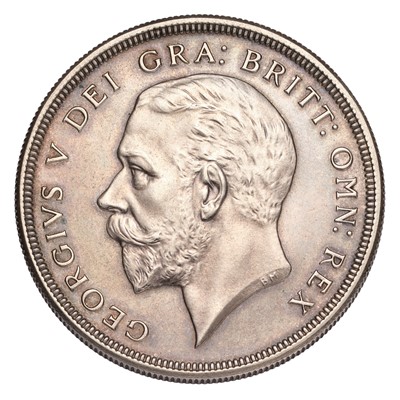 Lot 83 - George V, Proof 'Wreath' Crown 1927, (Bull...