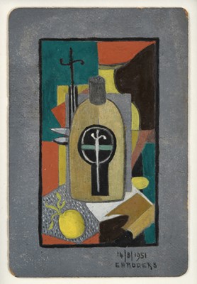 Lot 654 - Edward Rogers (1911-1994) Abstract Still Life...