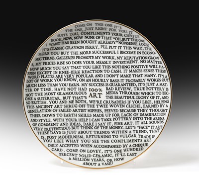 Lot 685 - Sir Grayson Perry CBE, RA, Hon FRIBA (b.1960) "...