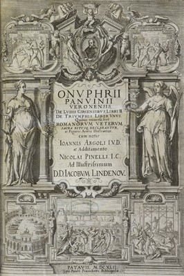 Lot 49 - Panvinio (Onofrio). Onuphrii Panvinii...