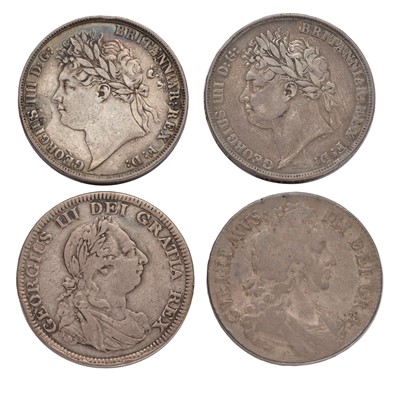 Lot 32 - William III, Crown 1696, OCTAVO, third draped...