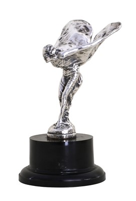 Lot 508 - A Rolls-Royce Nickel-Plated Replica Mascot, in...