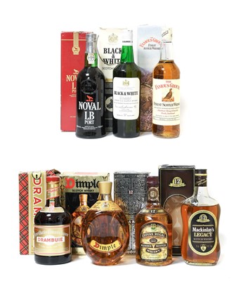 Lot 91 - Black & White Scotch Whisky (one bottle),...