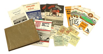 Lot 3068 - Various Football Programmes And Tickets