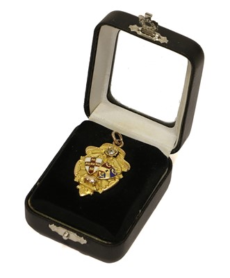 Lot 3027 - Rugby League Yorkshire League Championship Winners Medal 1900-01