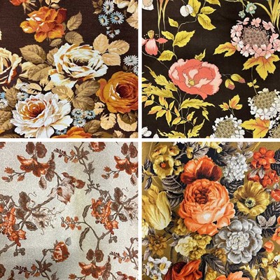 Lot 2047 - Circa 1970s Irish Moygashel Linen Upholstery...