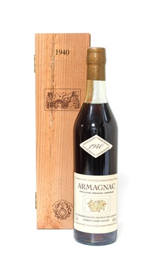 Lot 82 - Château Laubade 1940 Armagnac (one bottle)