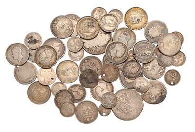 Lot 94 - 2x 17th century halfcrowns, Charles II and...