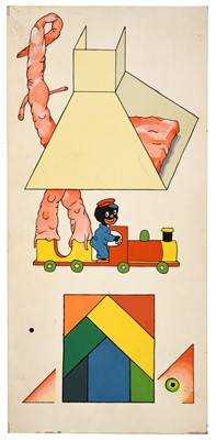 Lot 652 - Trevor Winkfield (b.1944) ''Lamp'' Signed,...
