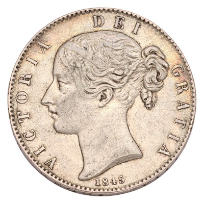 Lot 60 - Victoria, Crown 1845, cinquefoil stops (Bull...